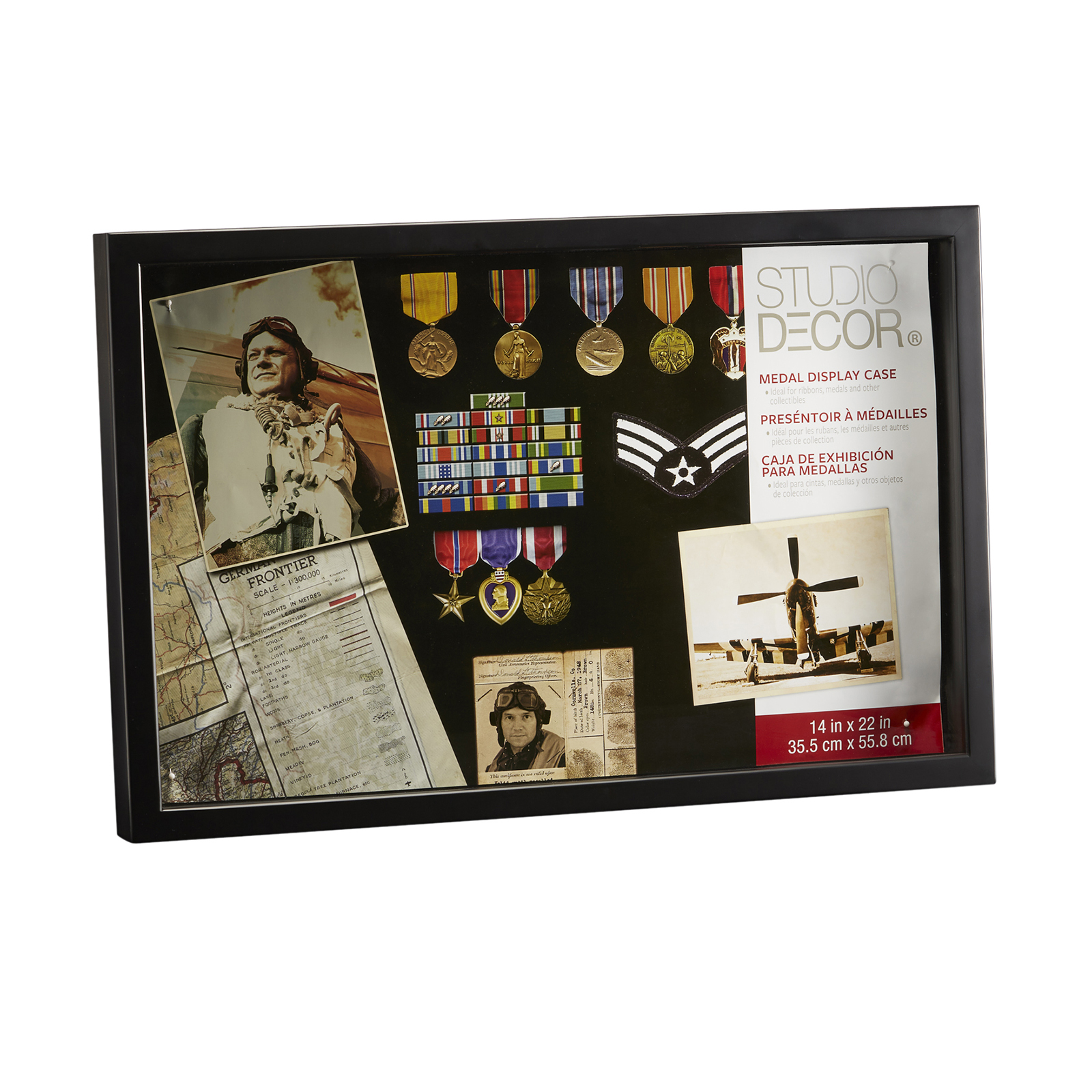 14" x 22" Medal Shadowbox by Studio Décor®